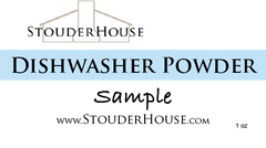Dishwasher Powder Samples